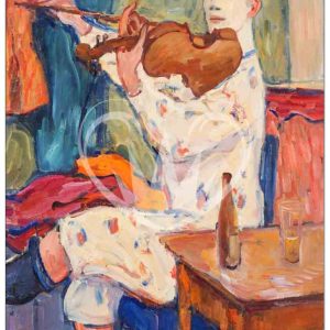 Relaxing Strings A3 Posh Chalk Deluxe Decoupage