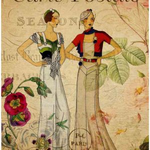 Parisian Vintage A1 Posh Chalk Deluxe Decoupage