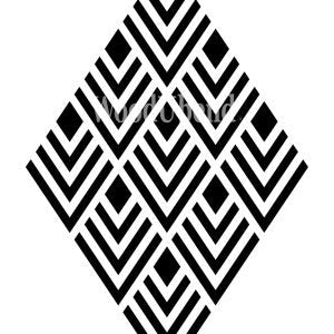 Posh Chalk Stencil Prism