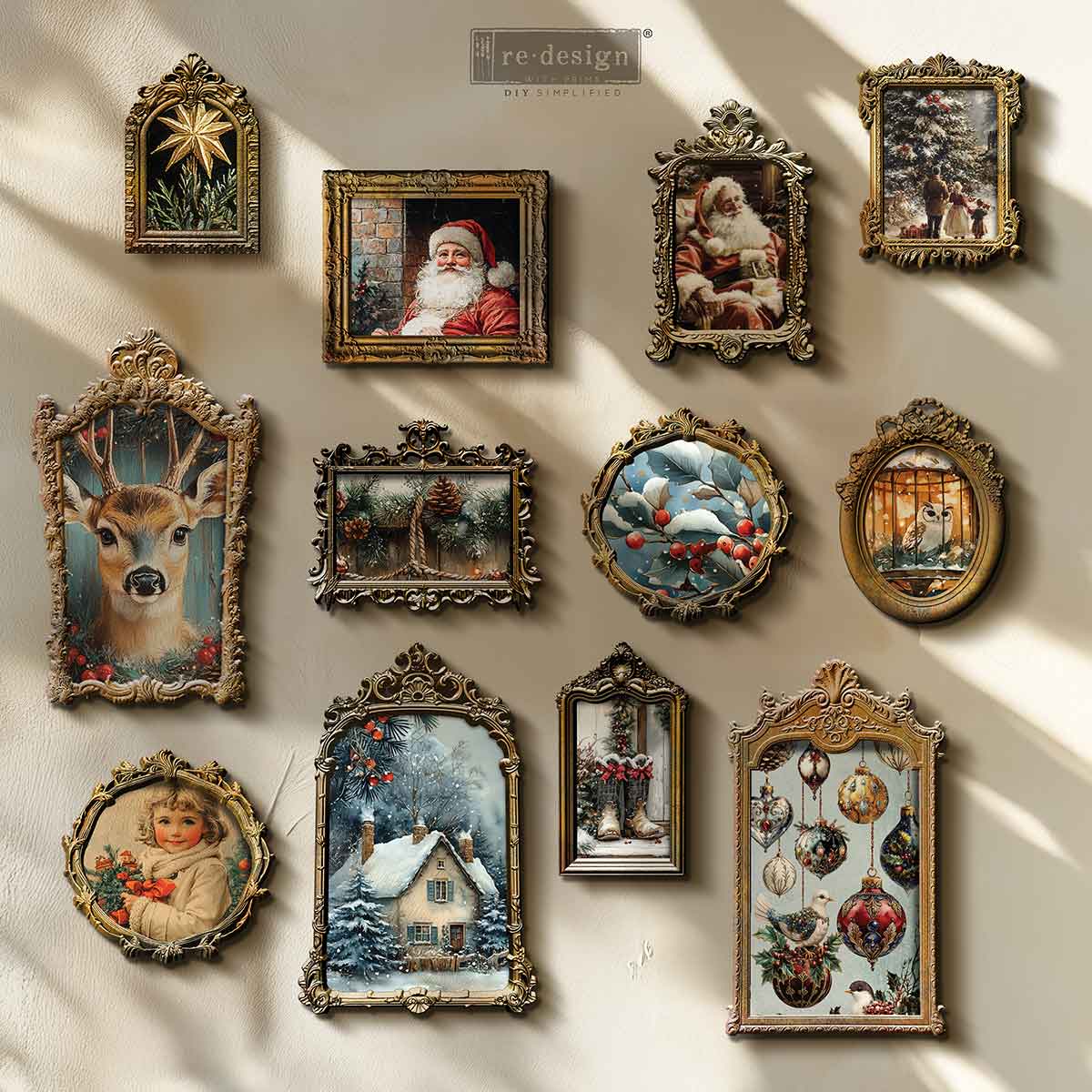 A4 TRANSFER – HOLY NIGHT – 1 SHEET, 8.3″X11.7″