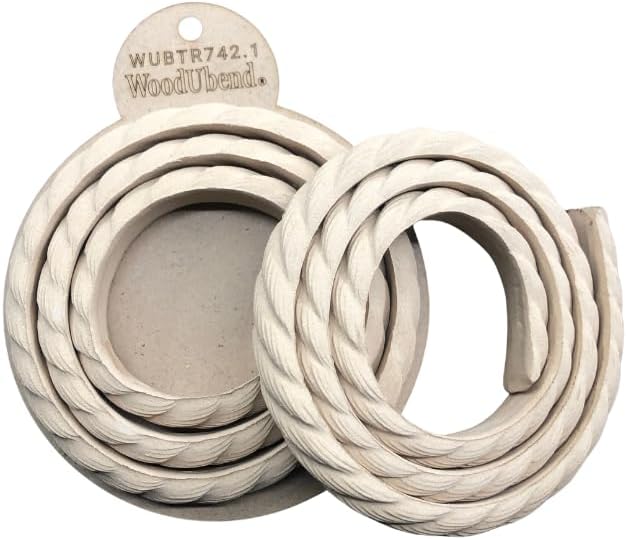 Woodubend Textured Rope Trims TR742.1 (Pack of 2)