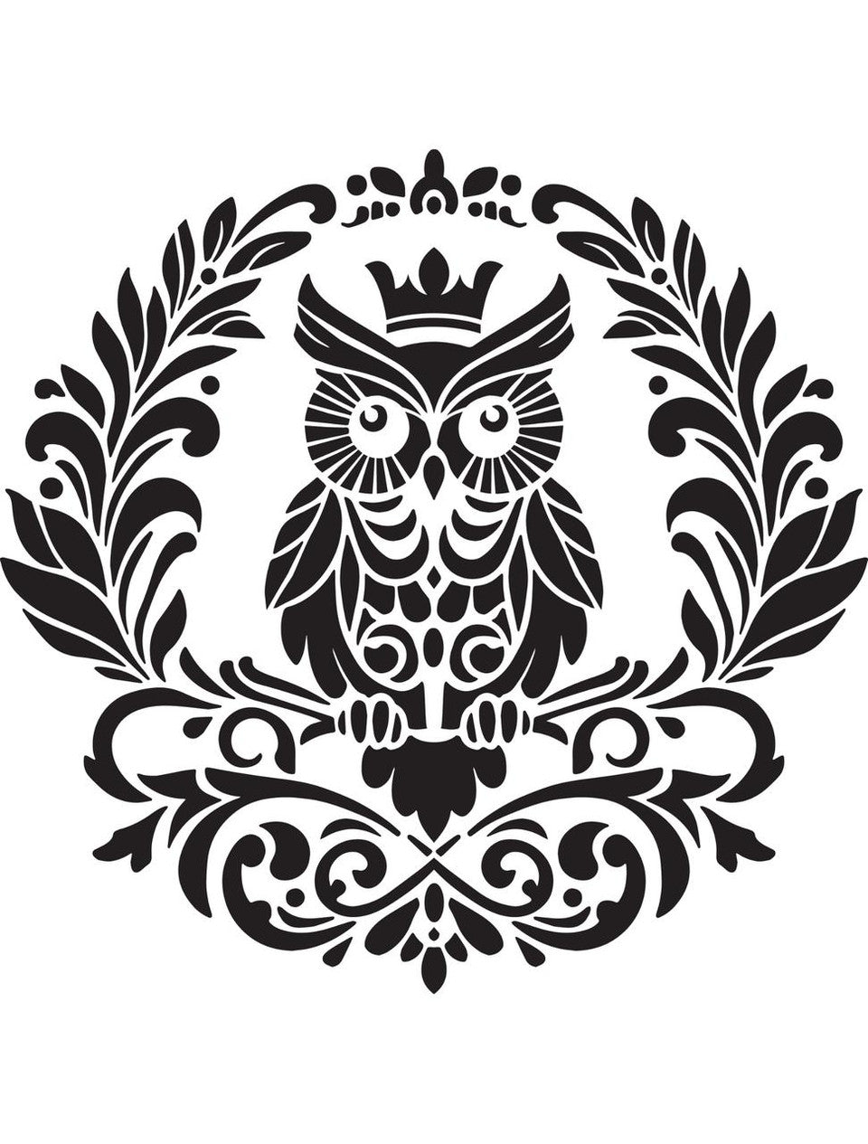 King Owl III - Stencil