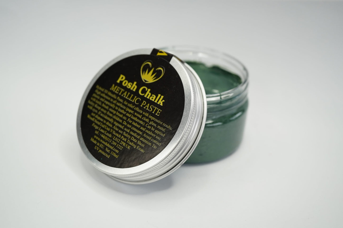Posh Chalk Metallic Paste - Dark Green 110ml