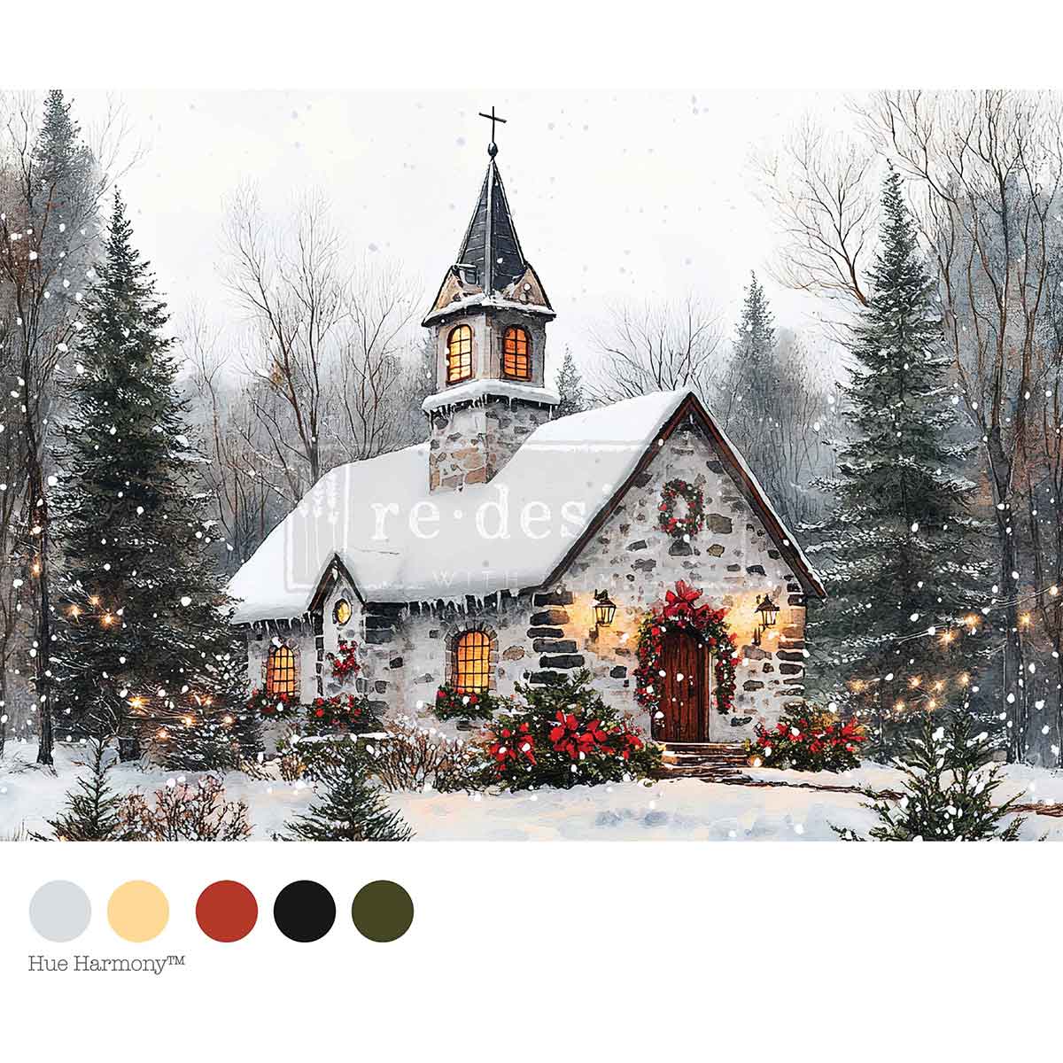 A4 DECOUPAGE – COZY BARN BLESSINGS – 1 SHEET, 8.27″X11.69″