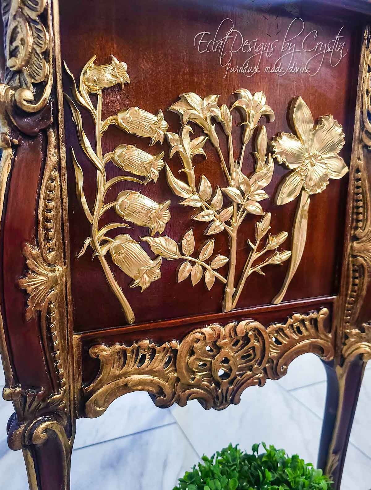 DECOR MOULDS® – SWEET BELLFLOWER – 1 PC, 5″ X 8″