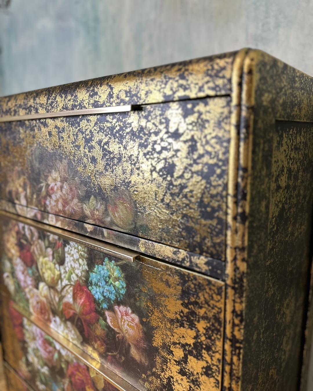 Bouquet of flowers A1 Posh Chalk Deluxe Decoupage