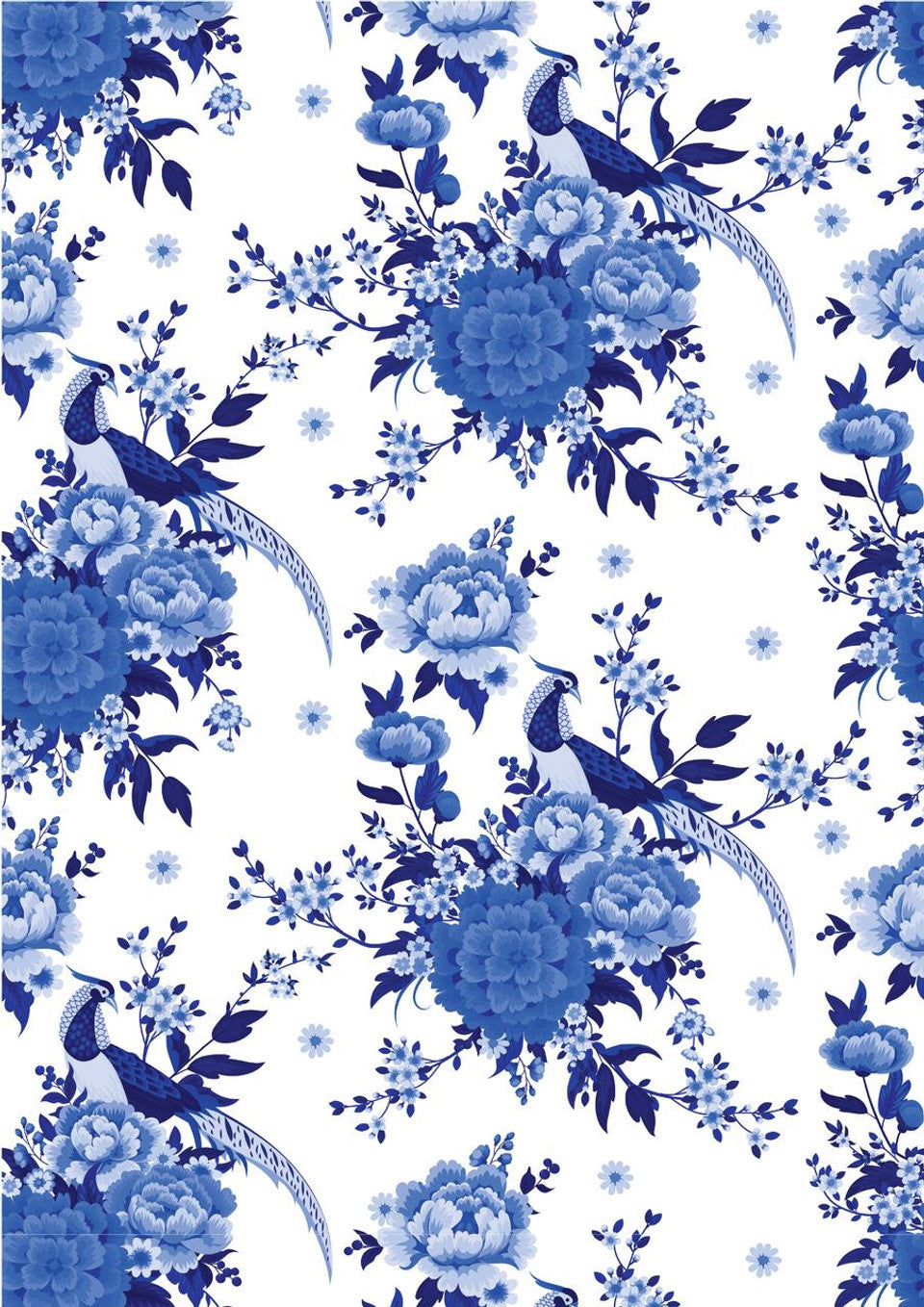 Chinoiserie - A3 Rice Decoupage Paper