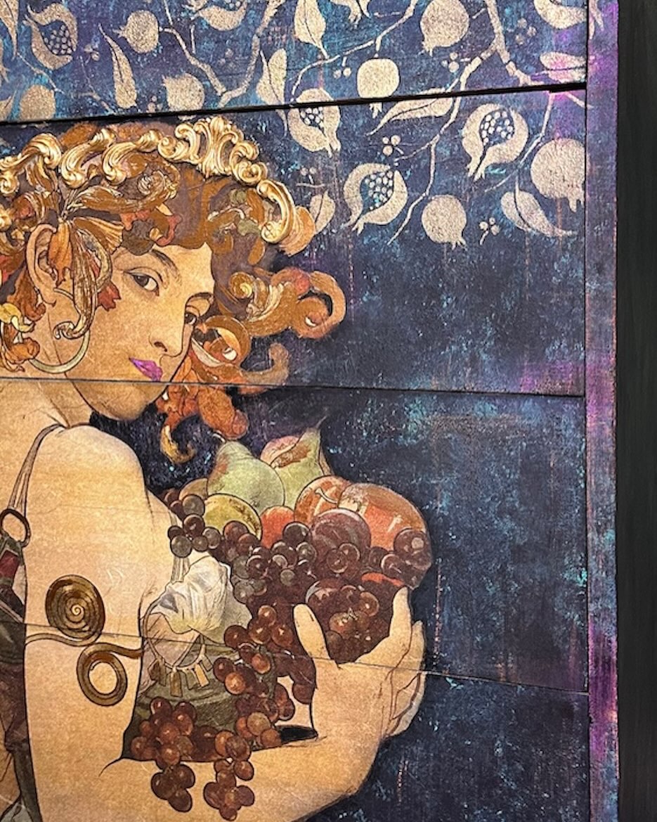 A Woman's Harvest A3 Posh Chalk Deluxe Decoupage