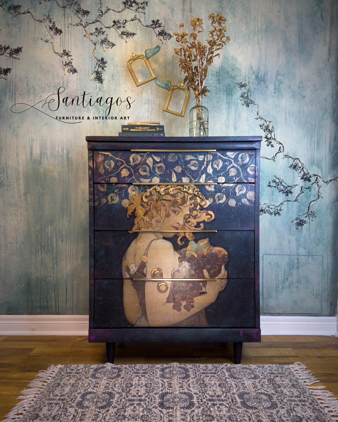 A Woman's Harvest A3 Posh Chalk Deluxe Decoupage