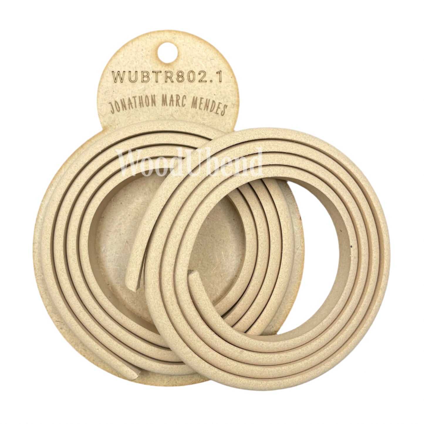 Pack of Two Thin Semi-Circle Trims TR802.1 Curated by Jonathon Marc Mendes