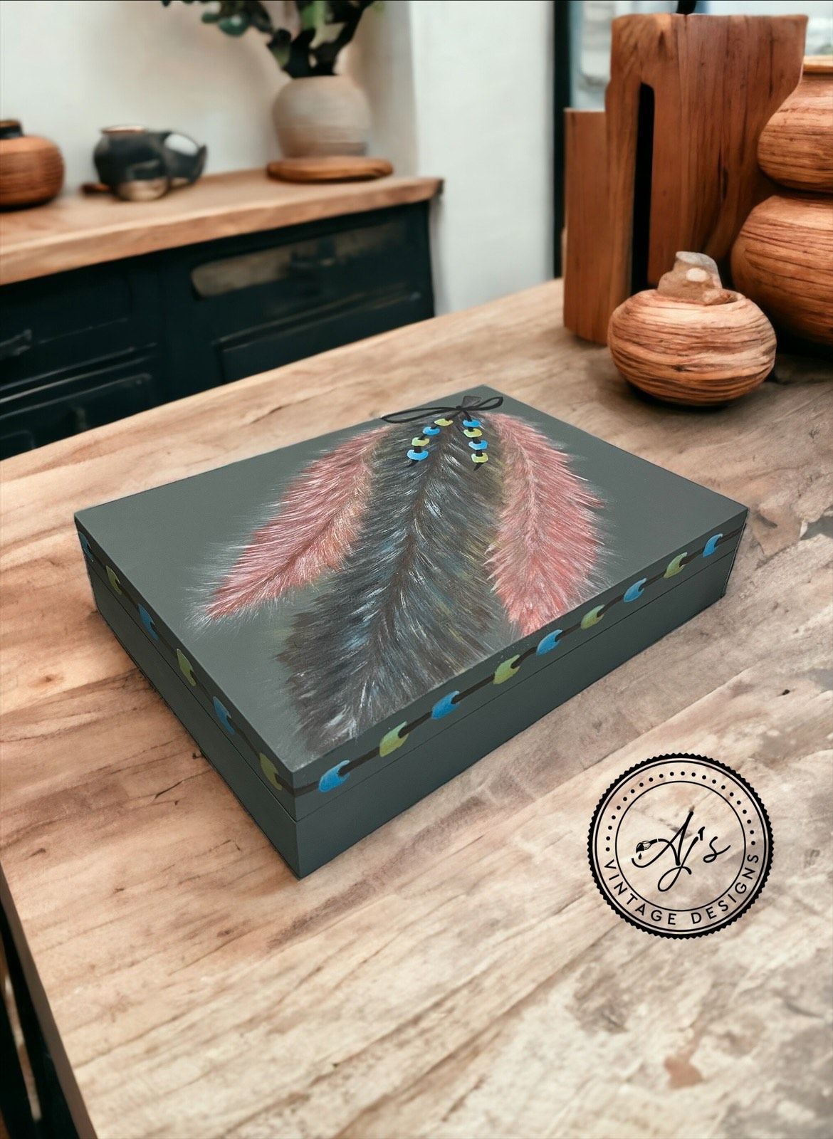 Smoky Mountains Silk Paint