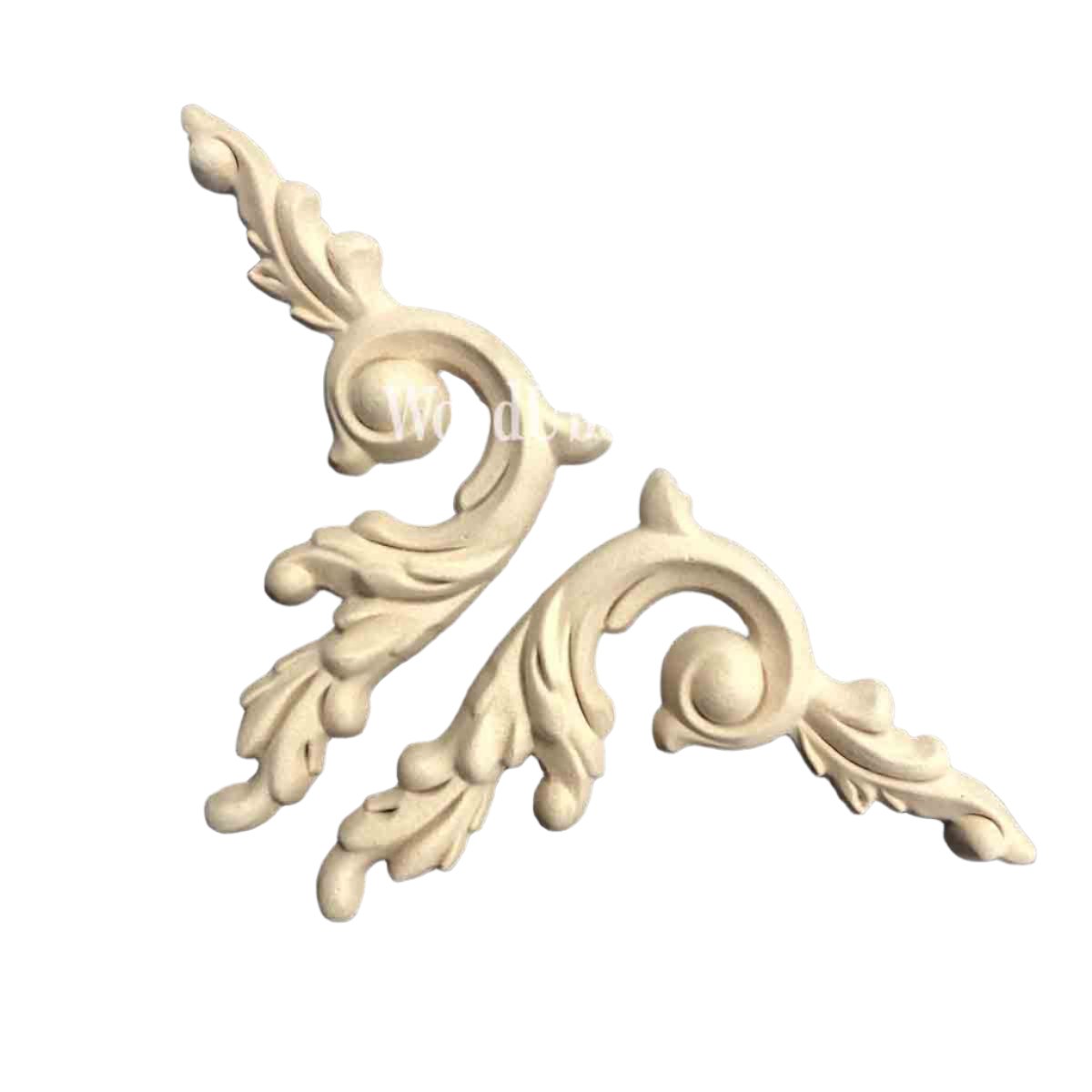 WoodUbend Baroque Corners #WUB1318-9 (Set of 2)