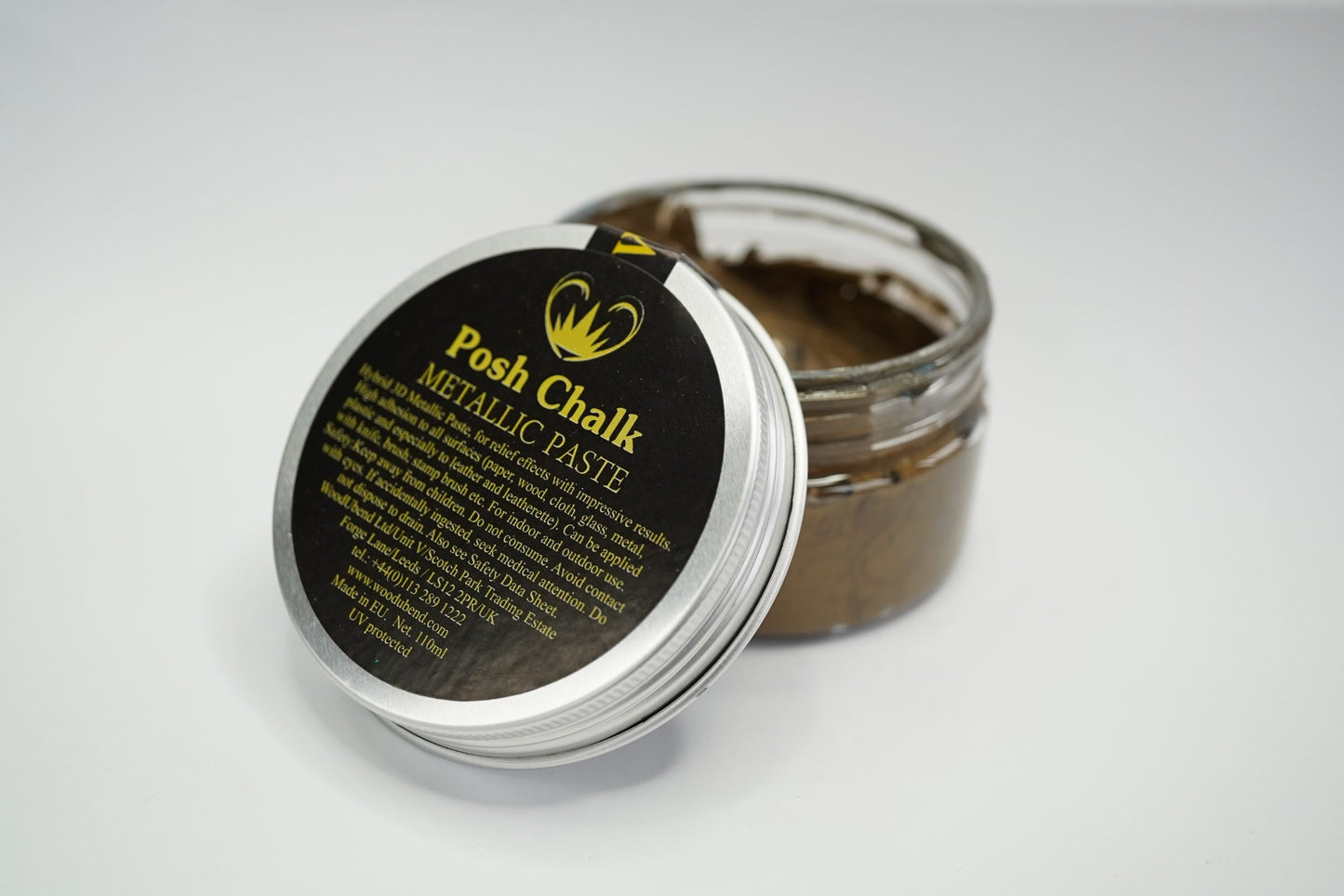 Posh Chalk Metallic Paste - Brown Van Dyke 110ml