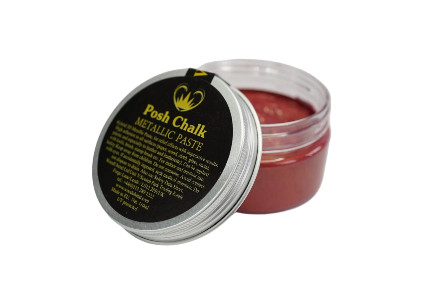 Posh Chalk Metallic Paste - Red Alizarin 110ml