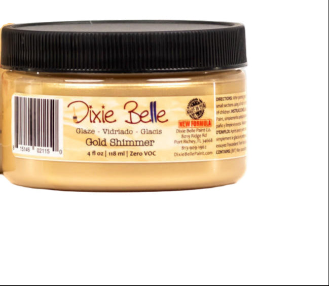 Gold Shimmer Glaze