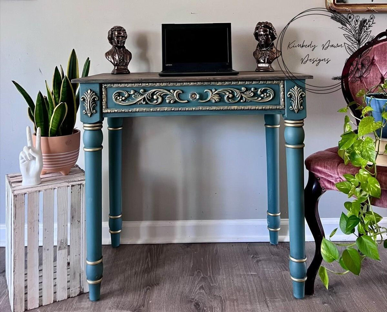Blue Grass Chalk Mineral Paint