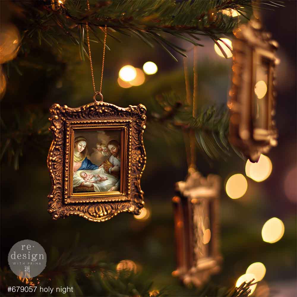 A4 TRANSFER – HOLY NIGHT – 1 SHEET, 8.3″X11.7″