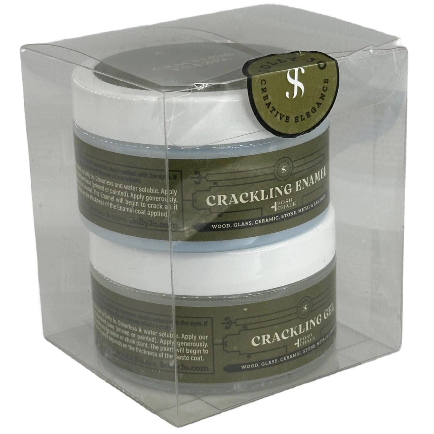 Crackling Enamel (2 Components) 110 ml + 110ml