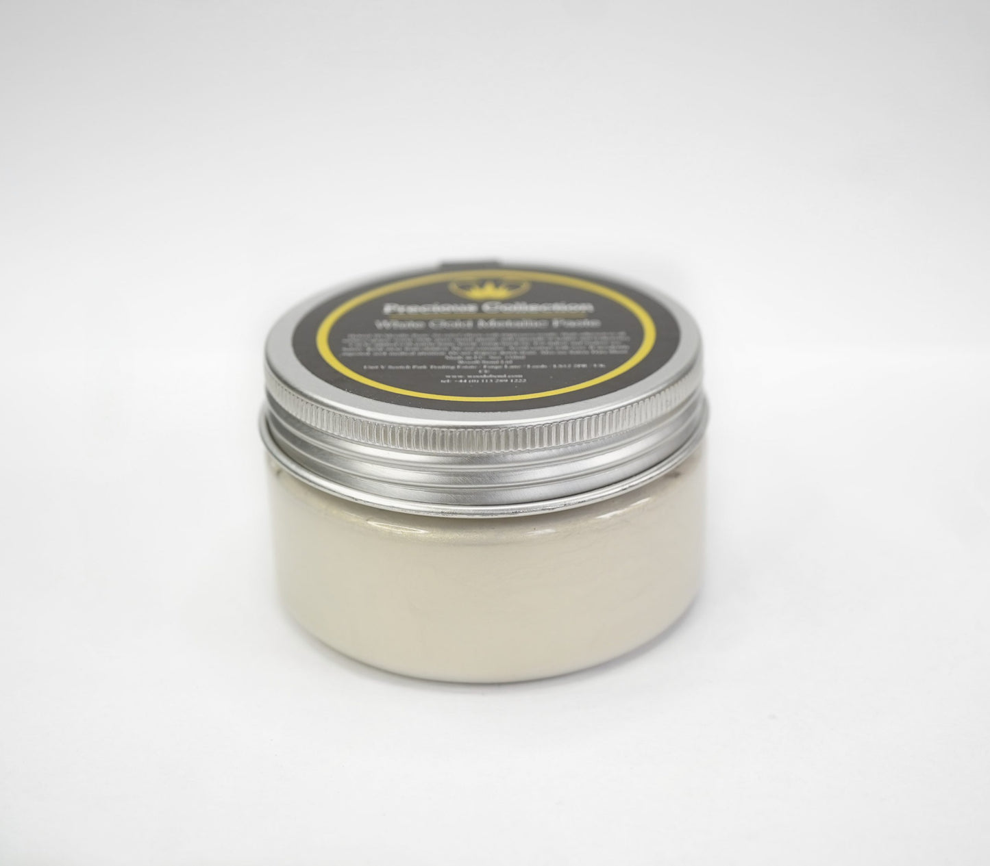 Posh Chalk Metallic Precious Paste  White Gold