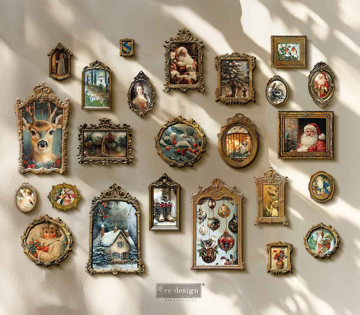 A4 DECOUPAGE – JEWEL OF THE SEASON – 1 SHEET, 8.27″X11.69″