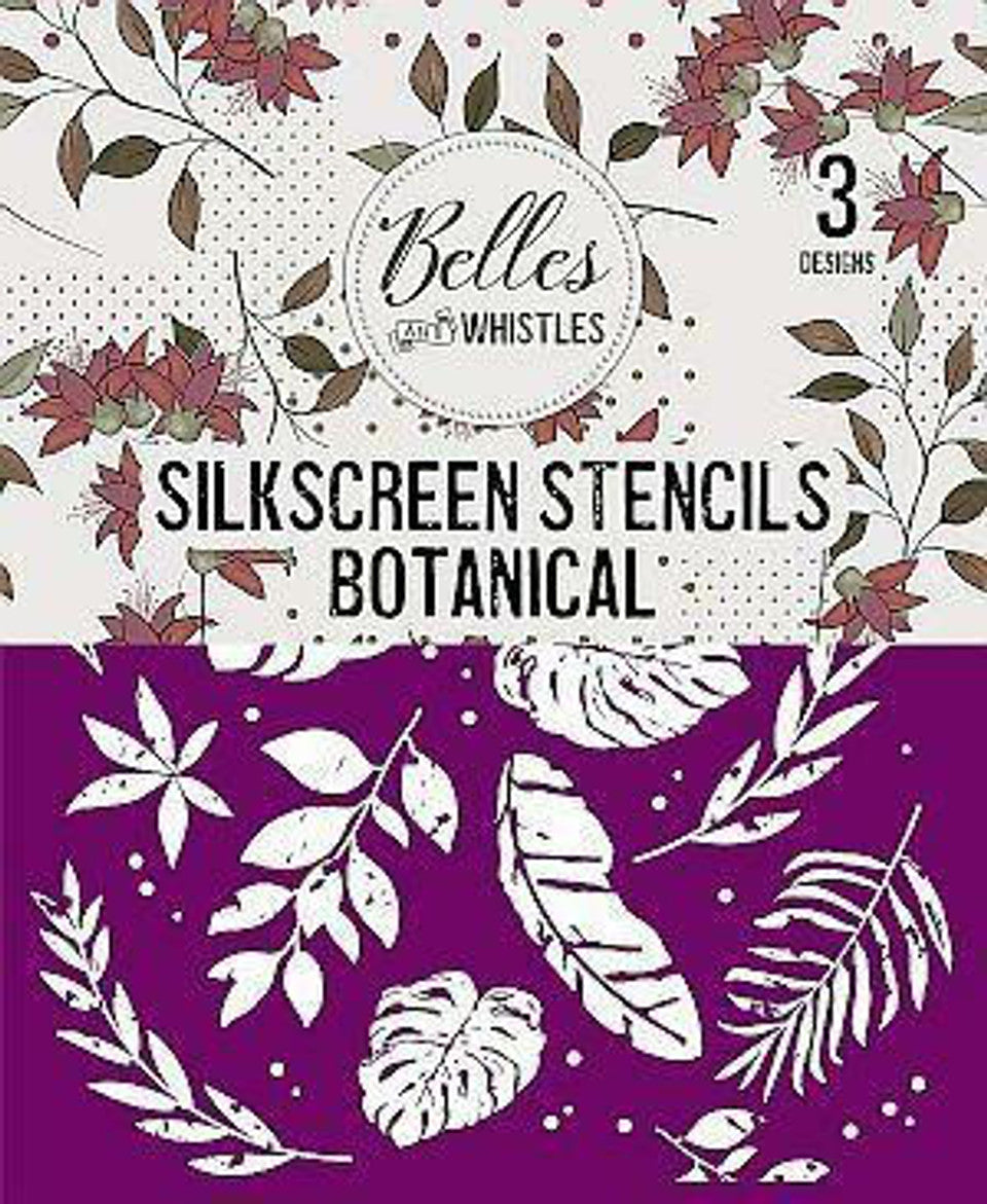 Silkscreen stencil Botanical