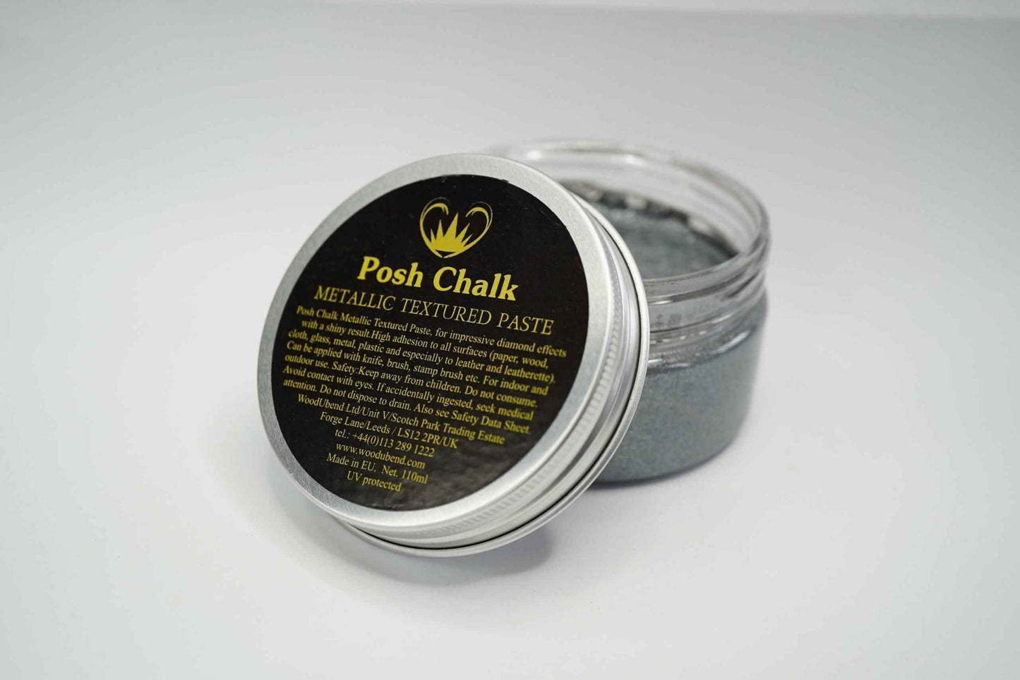 Posh Chalk Textured Paste - Black Graphite 110ml