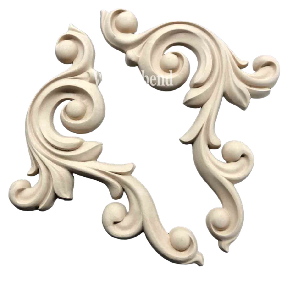 Decorative Scrolls #WUB1239 (Set of 2)