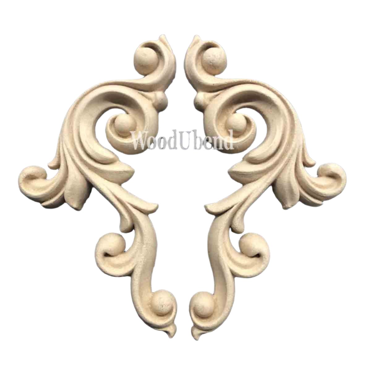 Decorative Scrolls #WUB1386-7 (Set of 2)