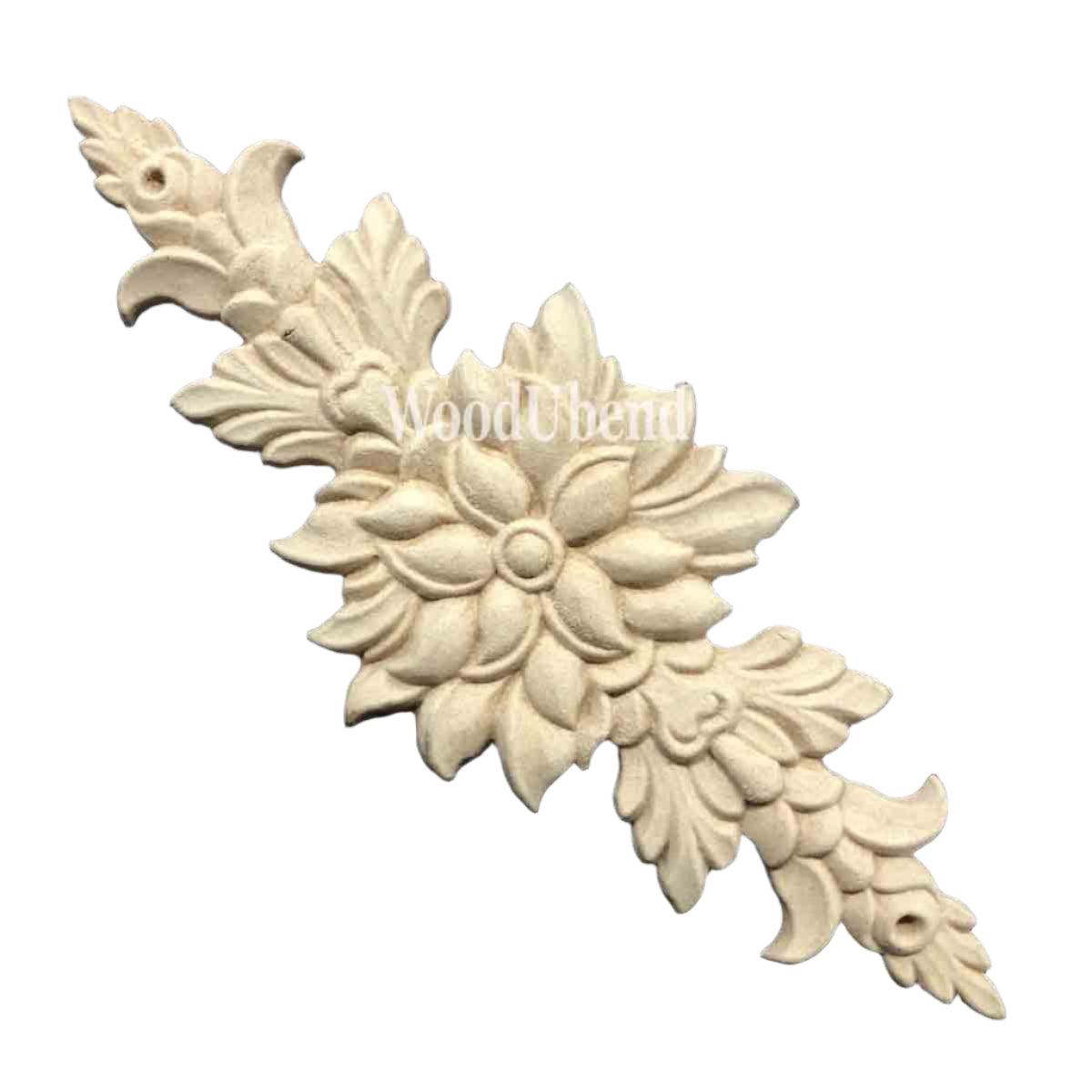 Flower Leaf Pediment #WUB1221 (Set of 2)