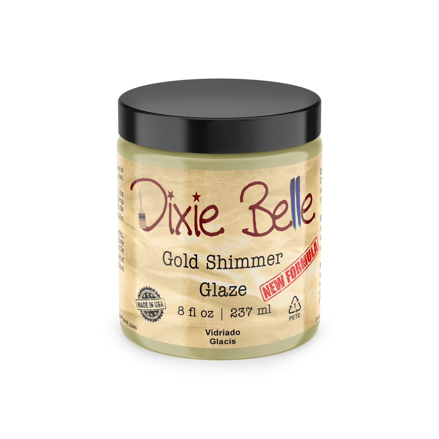 Gold Shimmer Glaze