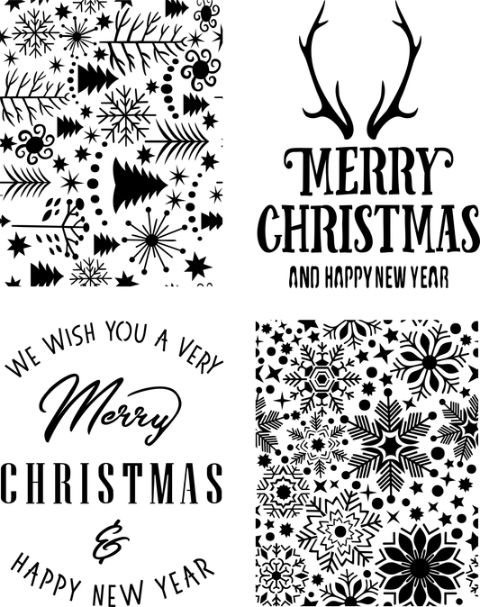 Christmas Cheer - Stencil
