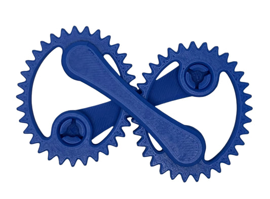 Elliptical gear fidget