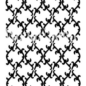 Posh Chalk Stencil Mystery Thorns Small