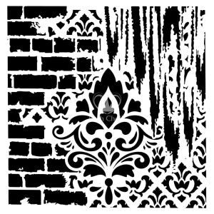 Posh Chalk Stencil Secret Garden