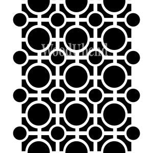 Posh Chalk Stencil Stained Glass Small