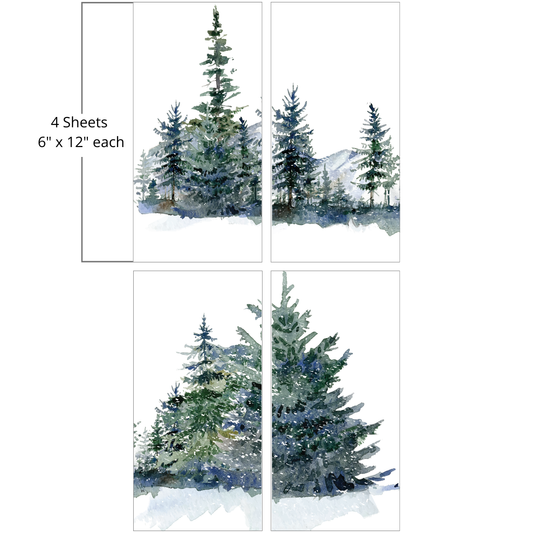 Whispering Pines - Small Transfer