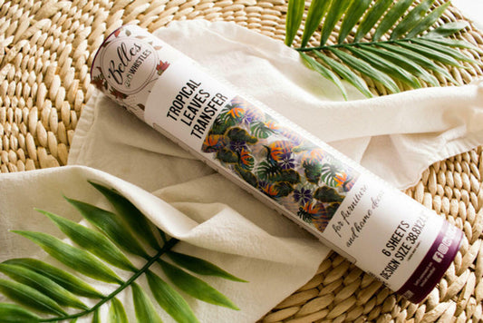 Tropical Leaves - Large Transfer
