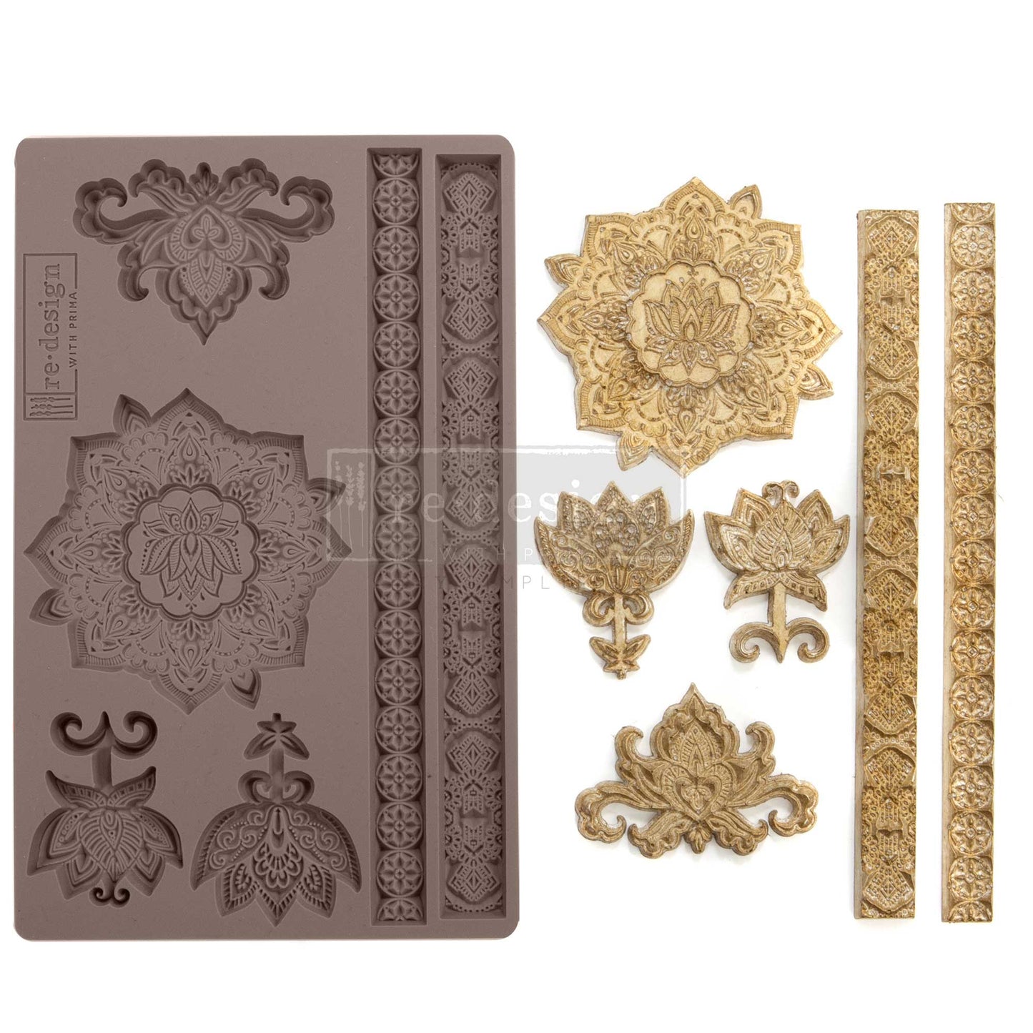 DECOR MOULDS® – AGADIR PATTERNS – 1 PC, 5″ X 8″