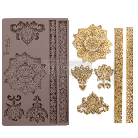DECOR MOULDS® – AGADIR PATTERNS – 1 PC, 5″ X 8″