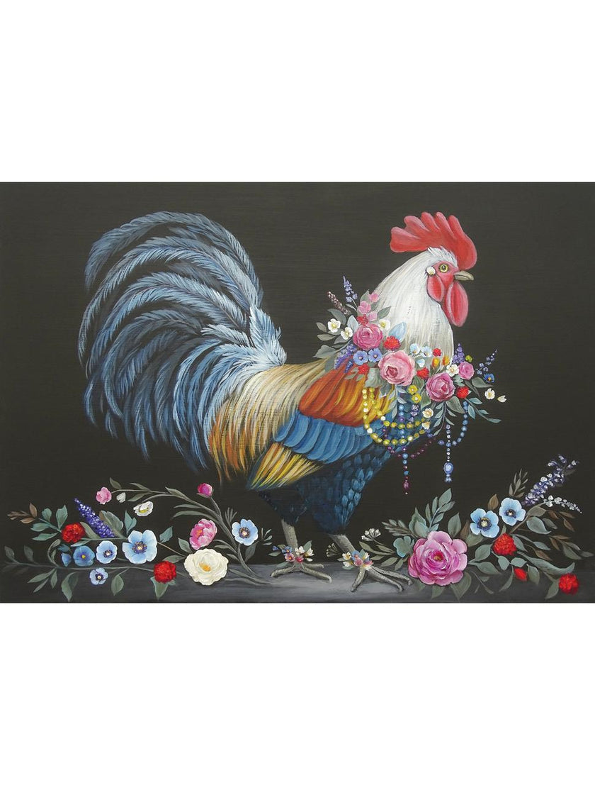 Royal Rooster - A3 Rice Decoupage Paper