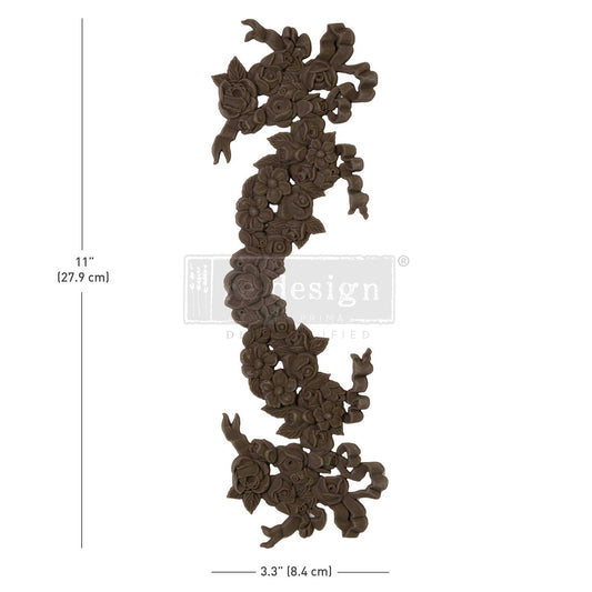 DECOR POLY® – ROYAL DECORUM – 11″X3.3″X0.28″ / 27.9CMX8.4CMX0.71CM