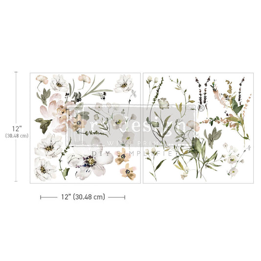 Maxi Transfers™ – Pastels Artistry – 2 sheets, 12″x12″