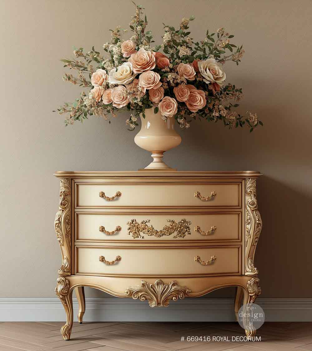 DECOR POLY® – ROYAL DECORUM – 11″X3.3″X0.28″ / 27.9CMX8.4CMX0.71CM