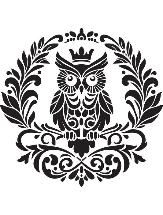 King Owl III - Stencil