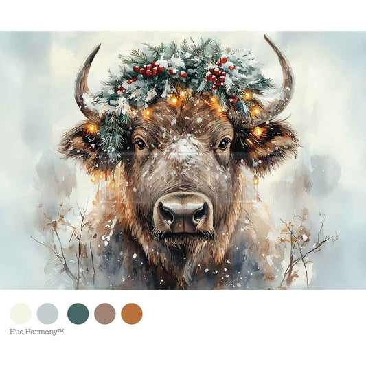 A4 DECOUPAGE – TWINKLE MOO – 1 SHEET, 8.27″X11.69″
