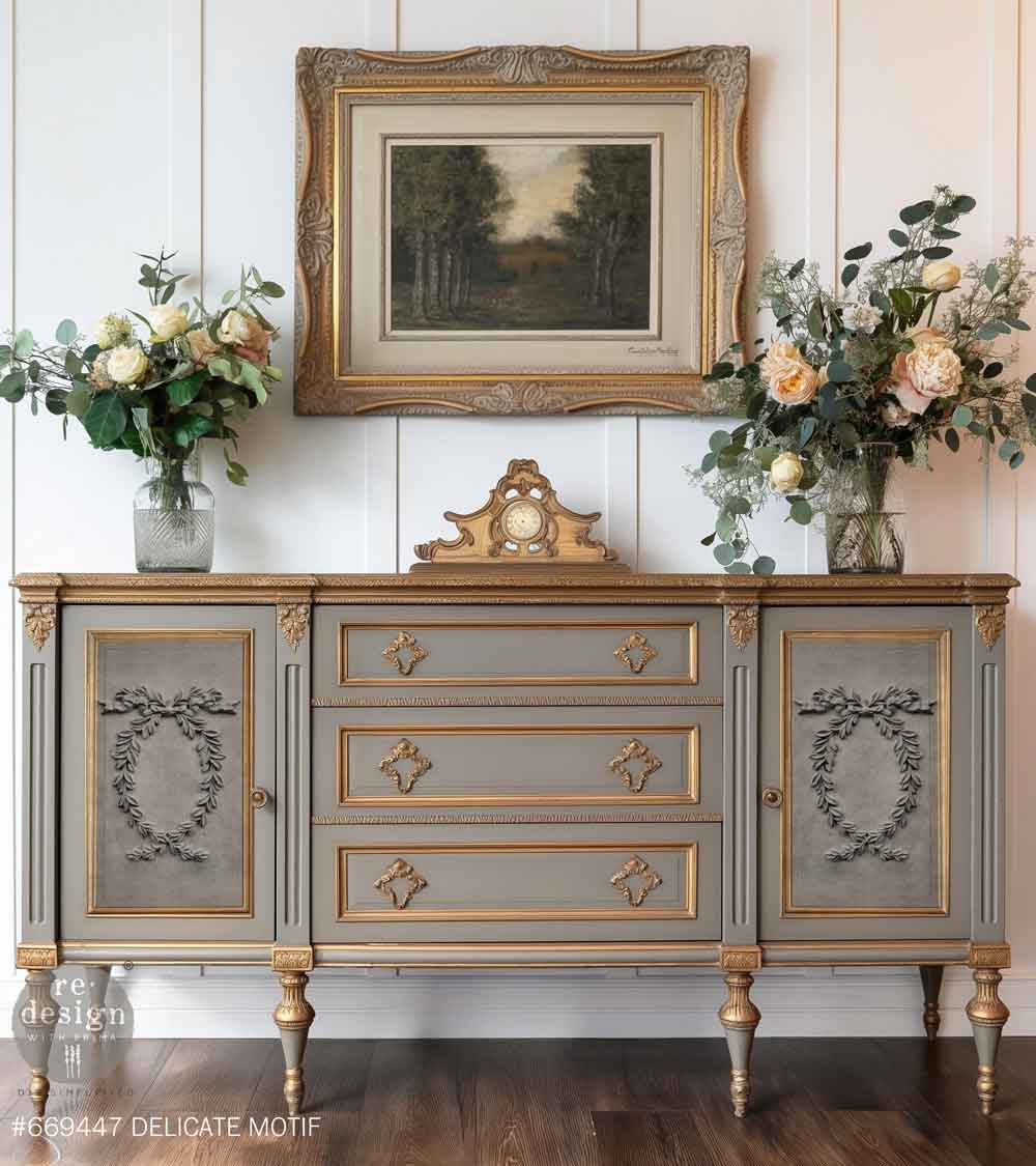 DECOR POLY® – DELICATE MOTIF – 10″X7.9″X0.26″ / 25.4CMX20.1CMX0.66CM