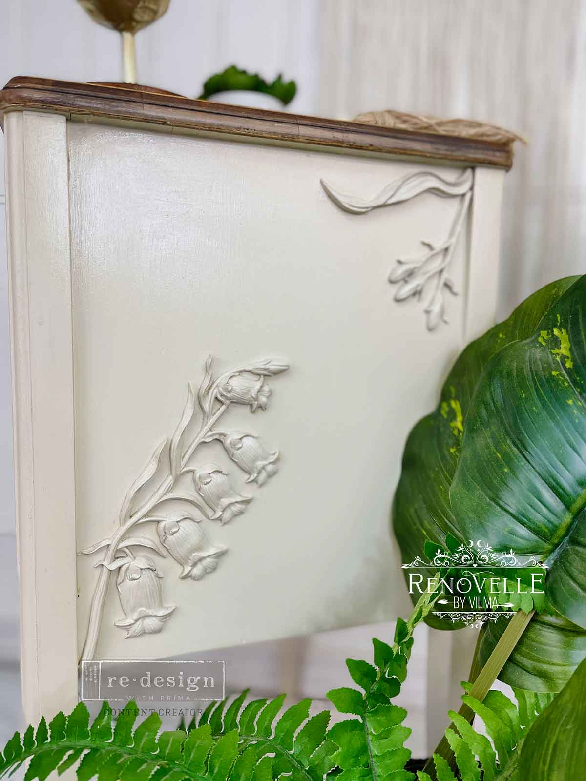 DECOR MOULDS® – SWEET BELLFLOWER – 1 PC, 5″ X 8″