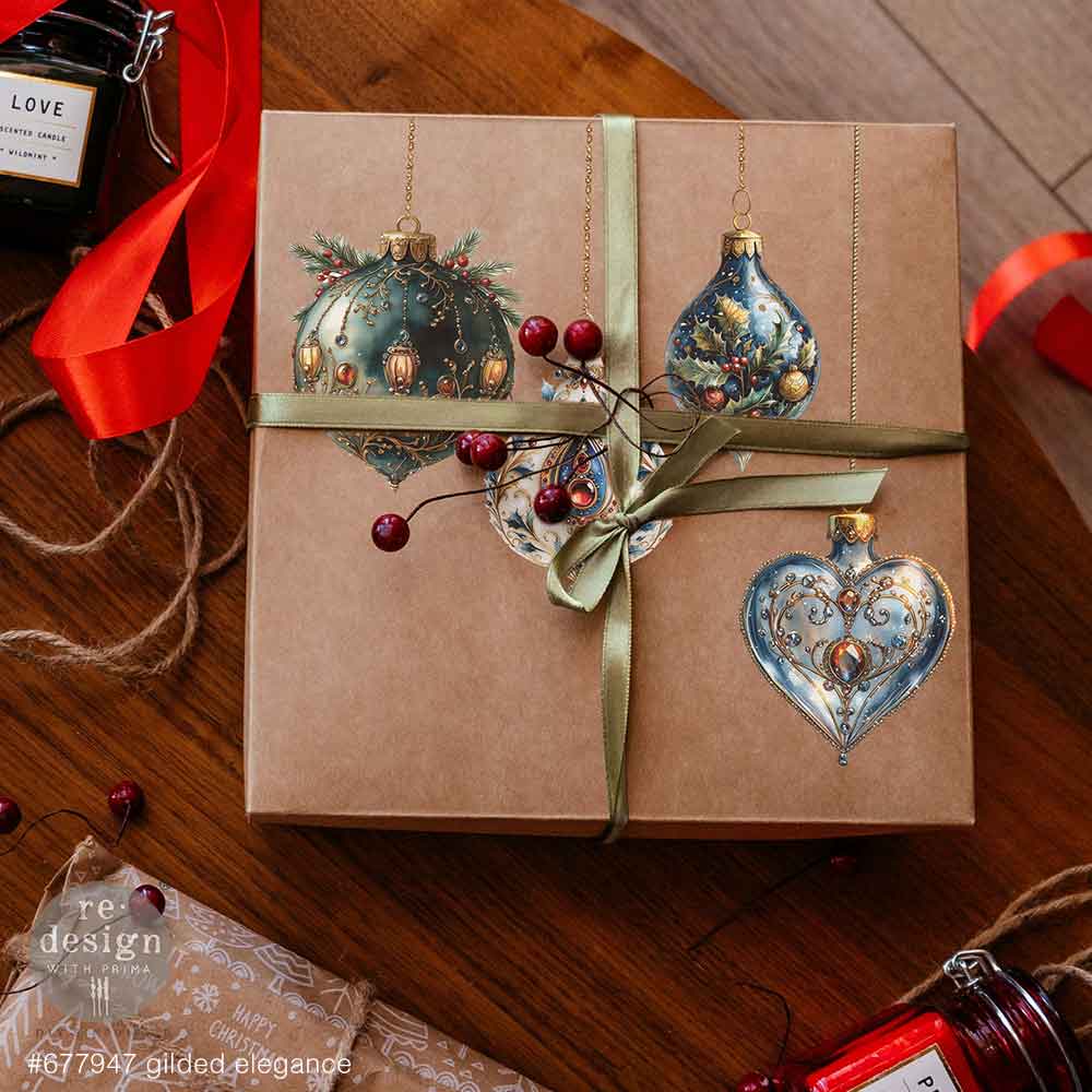 MIDDY TRANSFERS® – GILDED ELEGANCE – 3 SHEETS + 1 BONUS SHEET, 8.5″X11″