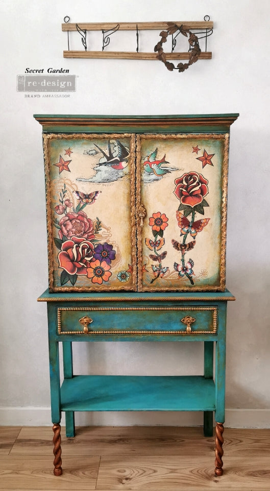 REDESIGN DECOR MOULDS® – LILIAN SCROLLS – 1 PC, 5″X10″, 8MM