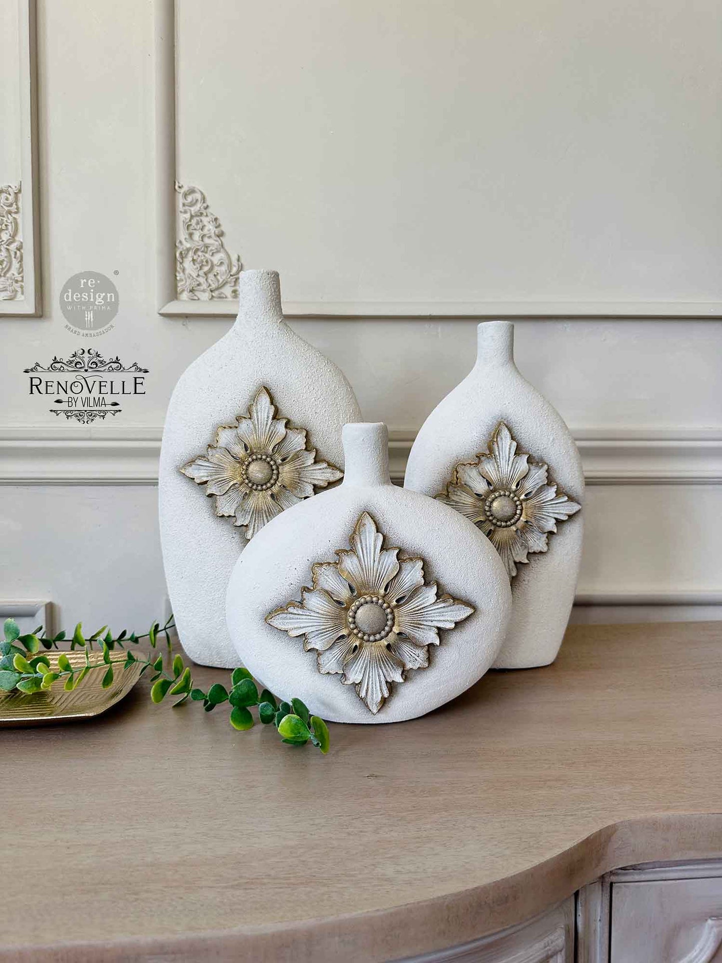 DECOR POLY® – DECO ACCENT – 4″X4″X0.275″ / 10.2CMX10.2CMX0.69CM